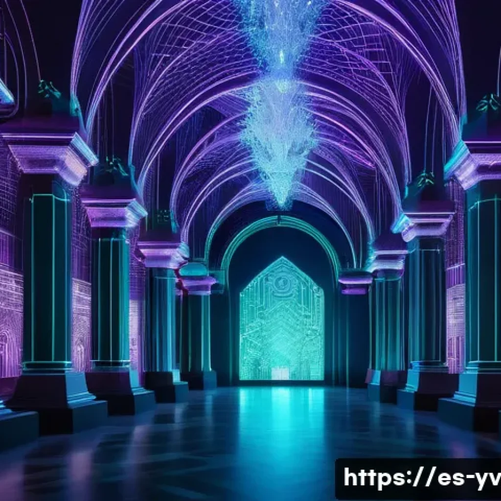 암호화 프로토콜의 성능 비교 및 분석 - **Digital Fortress of Encrypted Dreams:**
A highly detailed, intricate, and ethereal digital for...
